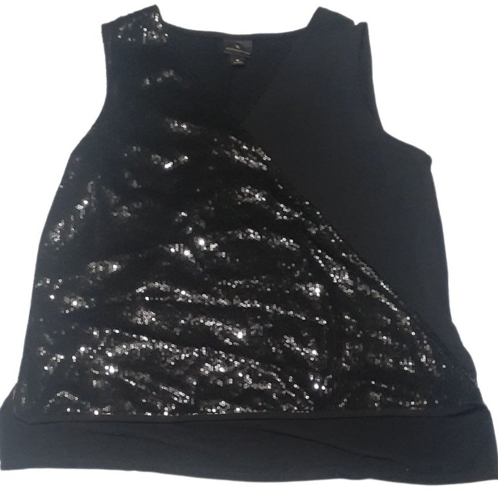 Worthington Sequin Sleeveless Top
